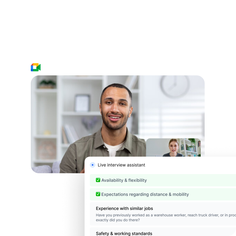 Real-time assistance