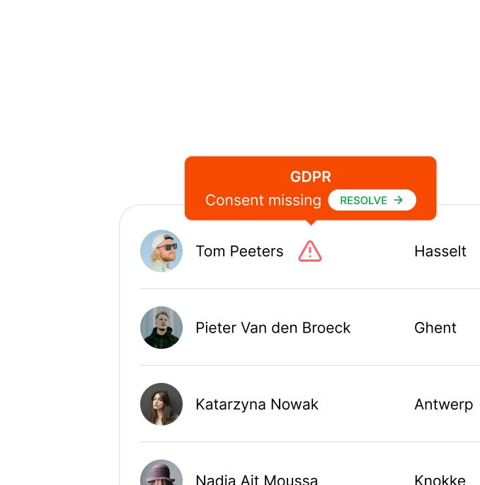 Talent pool management