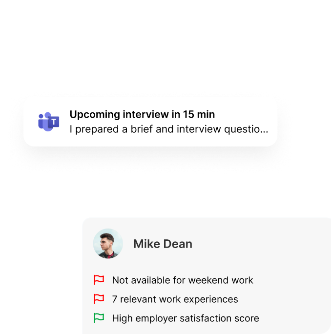 Interview preparation & brief